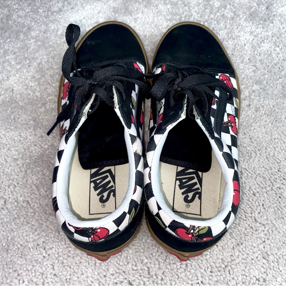 Vans Old Skool Cherry Checker Sneakers